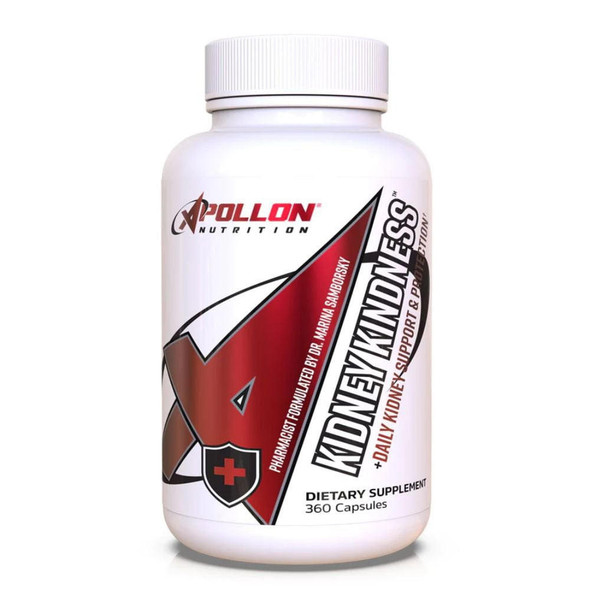 Apollon Nutrition Apollon Kidney Kindness 360 Capsules 