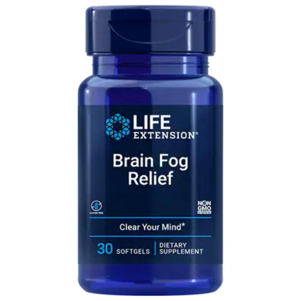  Life Extension Brain Fog Relief 30 Softgels 