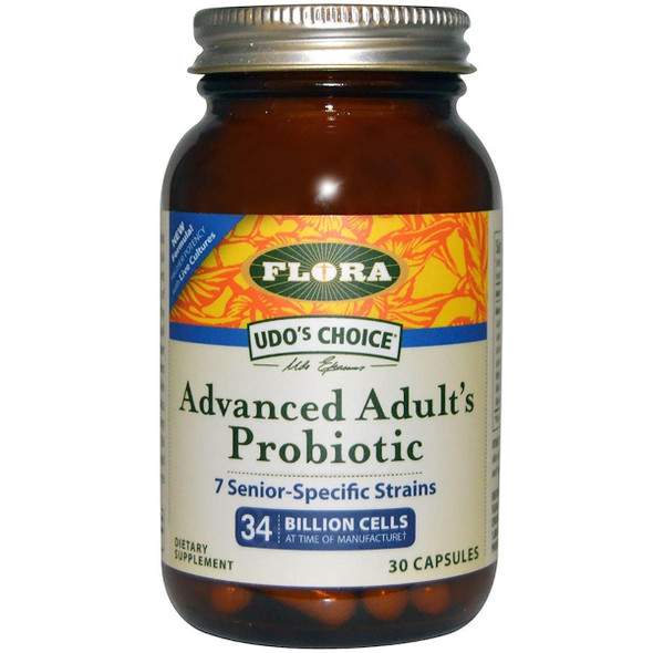 Flora (Udo's Choice) Flora Udo's Choice Advanced Adult Probiotic 30 Capsules 
