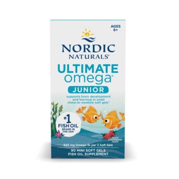  Nordic Naturals Omega 3 6 9 Junior 90 Softgels 