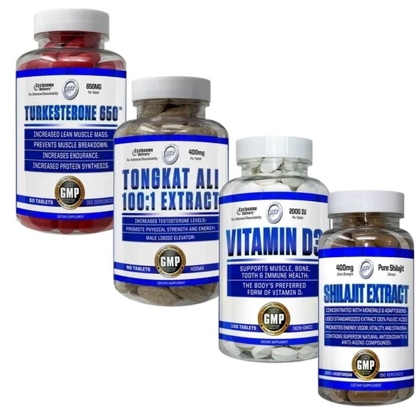 Best Price Nutrition The All Natty Muscle Building Test Boosting Stack 