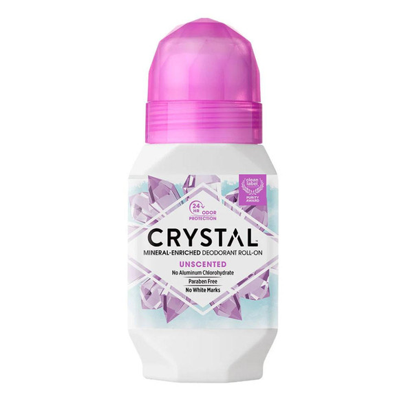  Crystal Body Deodorant Roll-On 2.25 Oz 