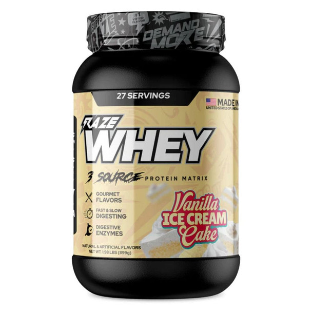 Repp Sports RAZE Whey Protein 27 Servings 