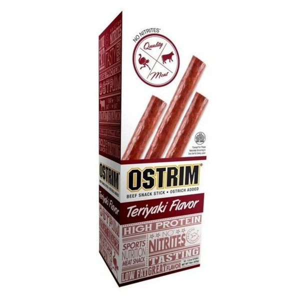  Ostrim High Protein Jerky 10/Box Sticks 