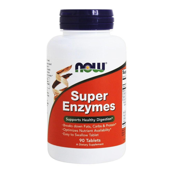  Now Foods Super Enzymes 90 Tabs 