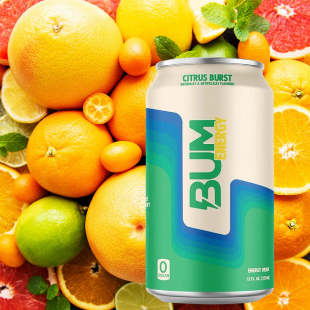 RAW CBUM Energy Drink Single Can 