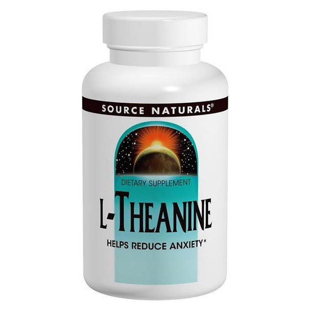  Source Naturals L-Theanine 200mg 30 Caps 