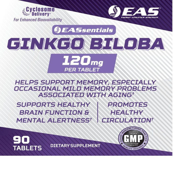  EAS Ginkgo Biloba 90 Tablets 