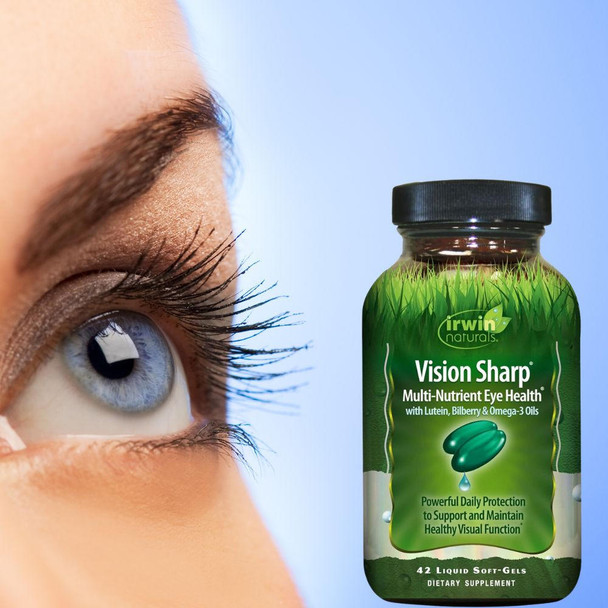  Irwin Naturals Vision Sharp 42 Softgels 