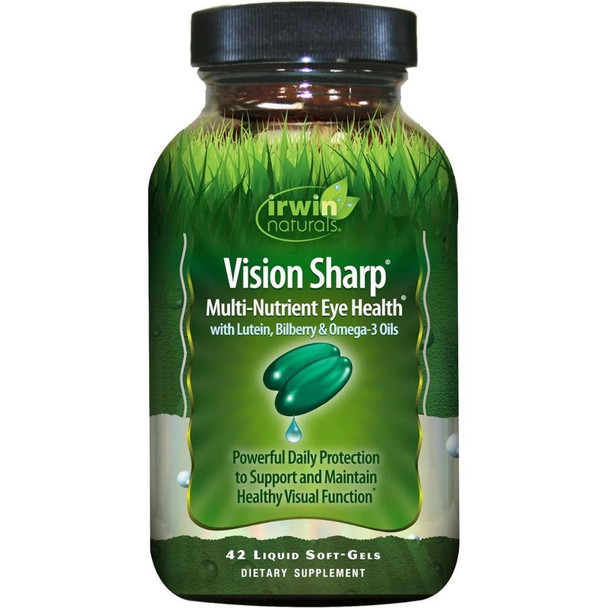  Irwin Naturals Vision Sharp 42 Softgels 