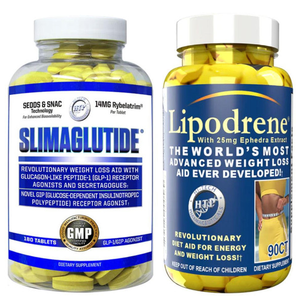  Hi-Tech Lean Fusion Slimaglutide Lipodrene Stack 