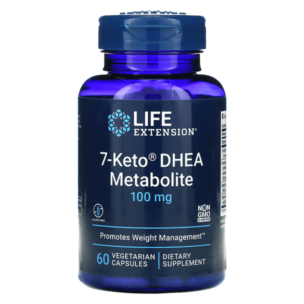  Life Extension 7-Keto DHEA Metabolite 100 mg 60 Vegecaps 