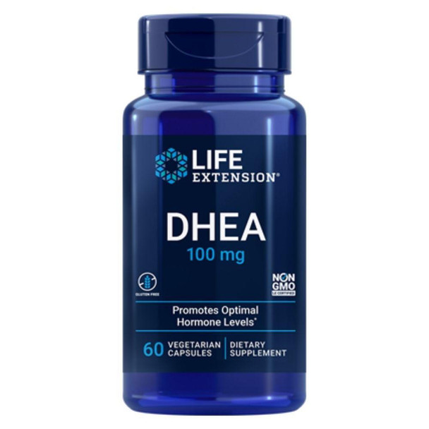  Life Extension DHEA (dehydroepiandrosterone) 100 mg 60 Caps 