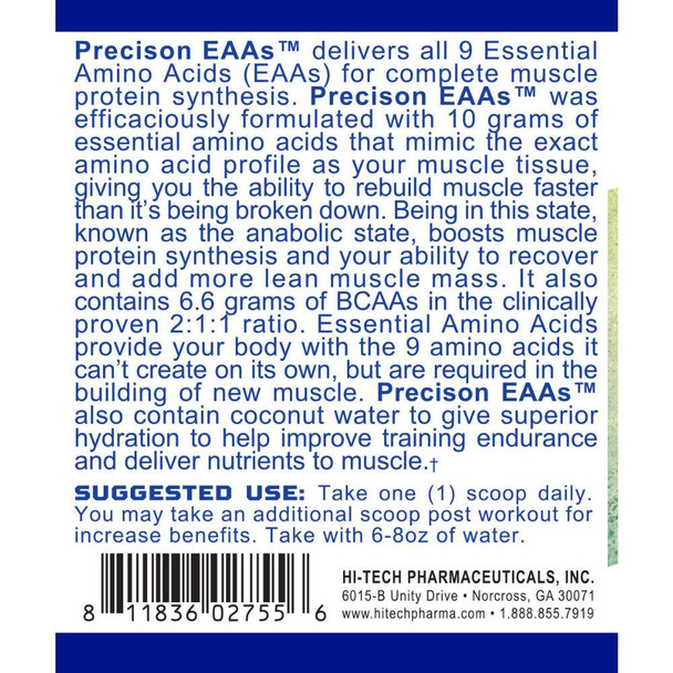  Hi-Tech Pharmaceuticals Precision EAAs 30 Servings 