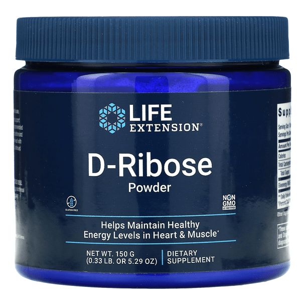  Life Extension D-Ribose 150 grams 