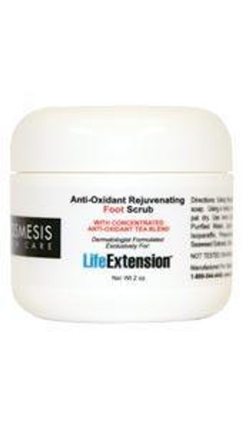  Life Extension Anti-Oxidant Rejuvenating Foot Scrub 2 oz 