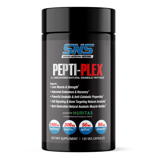  Serious Nutrition Solutions Pepti-Plex 120 Veg Caps 