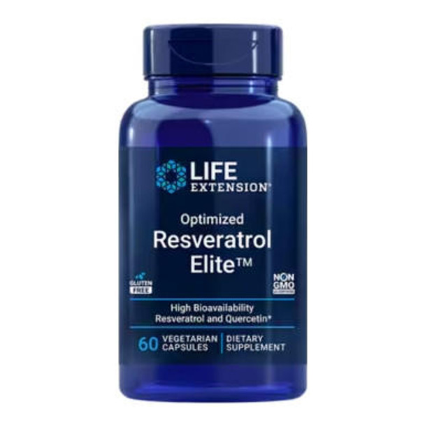  Life Extension Resveratrol with Pterostilbene 100 mg, 60 Vegecaps 