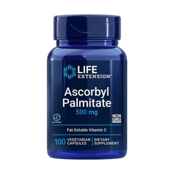  Life Extension Ascorbyl Palmitate 500mg 100 Caps 