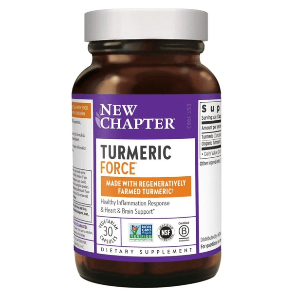  New Chapter Turmeric Force 30 Soft Gels 