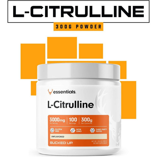  Bucked Up L-Citrulline 3000mg 100 Servings 