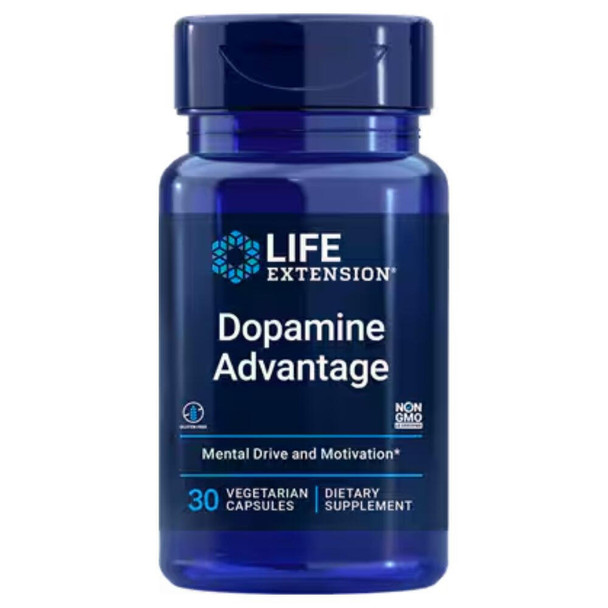  Life Extension Dopamine Advantage 30 Vegetarian Capsules 