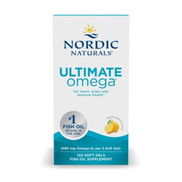  Nordic Naturals Ultimate Omega Caps EPA DHA 120 SoftGels 