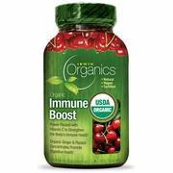 Irwin Naturals Organic Immune Boost 60 Tabs 