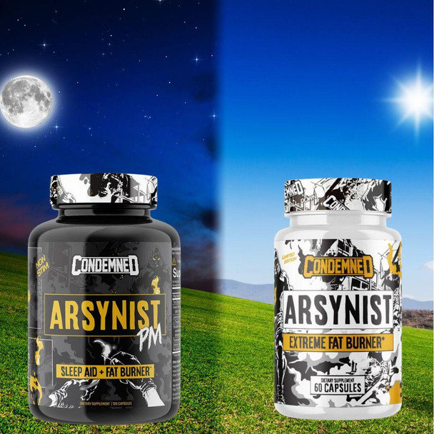 Condemned Labratoriez Arsynist Day & Night Fat Burning Stack 