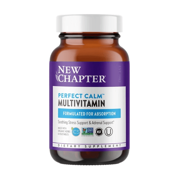  New Chapter Perfect Calm Multivitamin 144 Tabs 