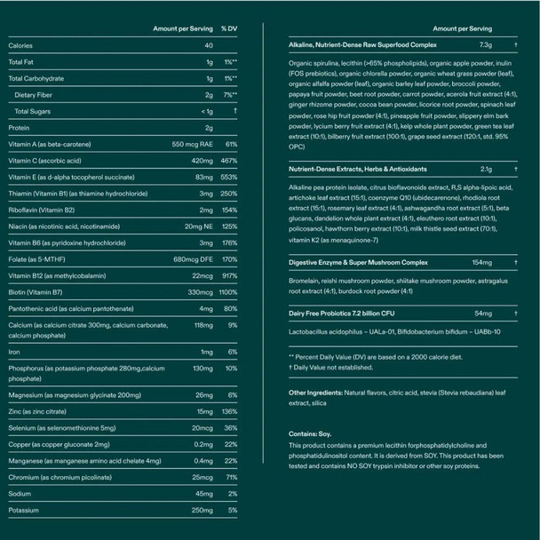 AG1 Athletic Greens AG1 Greens Powder 40 Pack 