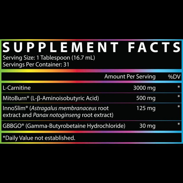 Nutrex Research Nutrex Carniburn Fuego 31 Servings 