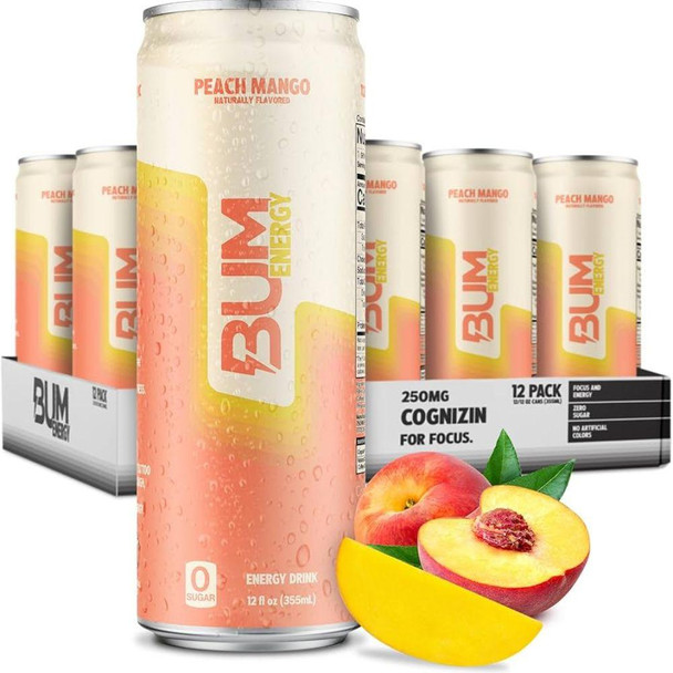  CBUM BUM Energy Drink RTD 12 Case 