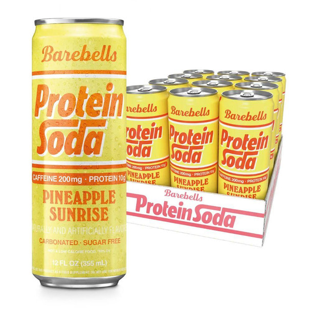  Barebells Protein Soda 12 Pack 