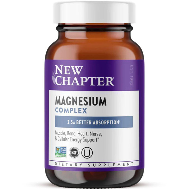  New Chapter Magnesium Complex 180 Tablets 