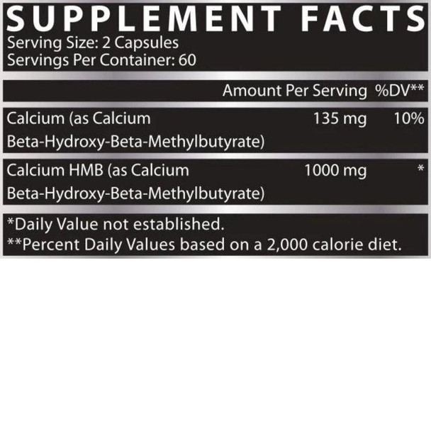 Nutrex Research Nutrex HMB 1000 120 Capsules 