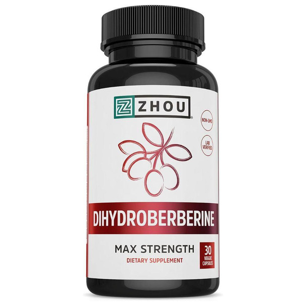  ZHOU Dihydroberberine 30 Capsules 