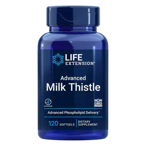  Life Extension European Milk Thistle 120 Vege Caps 