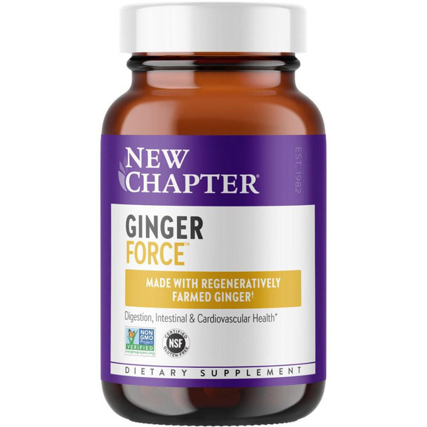  New Chapter Ginger Force 30 Capsules 