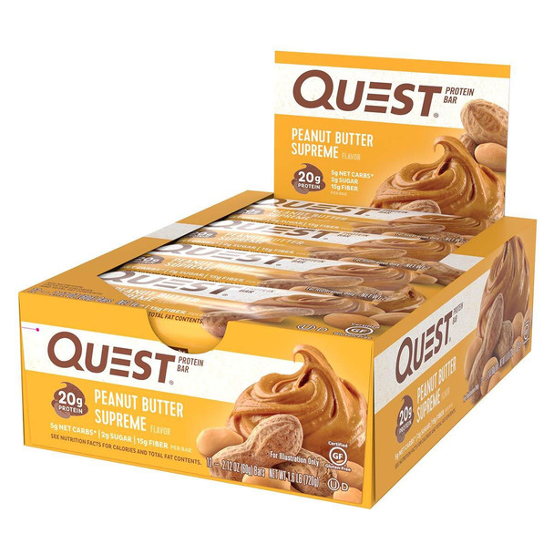  Quest Nutrition Quest Bar Protein Bar 12/Box 