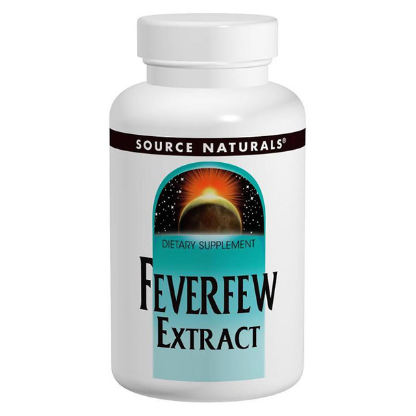  Source Naturals Feverfew Extract 50 Tabs 