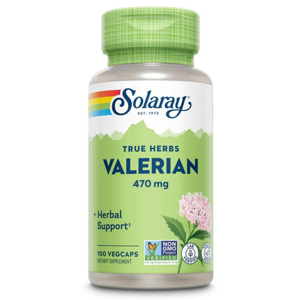  Solaray Valerian Root 470 mg 100 caps 