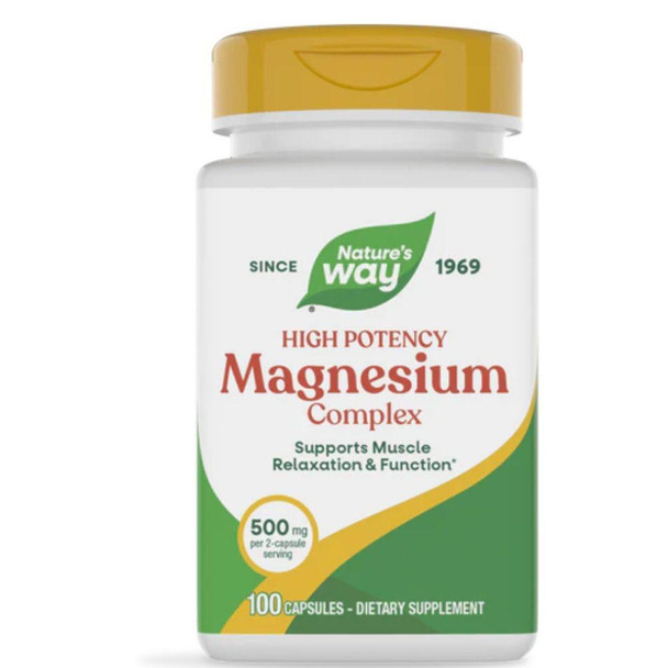 Nature's Way Magnesium Complex 250mg 100 Caps 