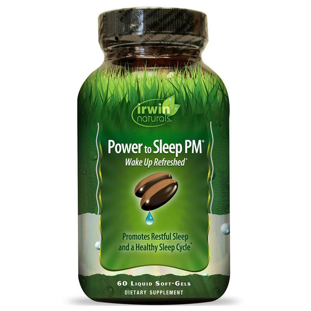  Irwin Naturals Power to Sleep PM 60 Gels 