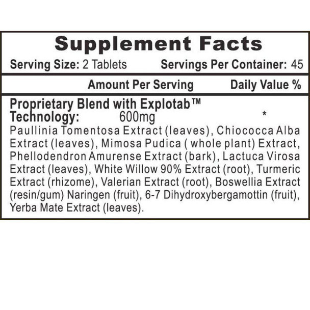  Hi-Tech Pharmaceuticals Pain-RX 90 Tablets 