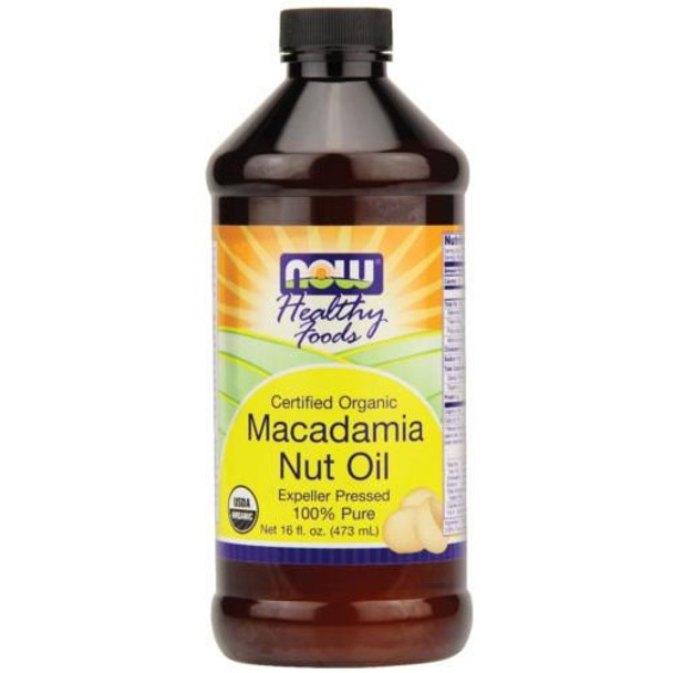  Now Foods Macadamia Nut Oil Extra Virgin Organic 16 Oz 