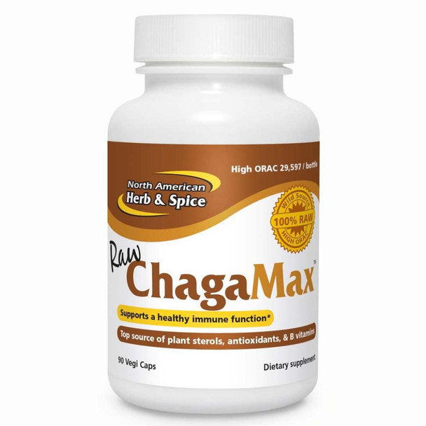  North American Herb & Spice ChagaMax 90 Capsules 