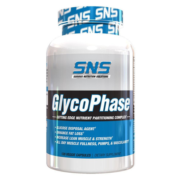  Serious Nutrition Solutions Glycophase 120 Caps 