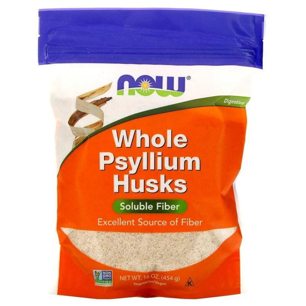  Now Foods Psyllium Husk Whole 1LB 