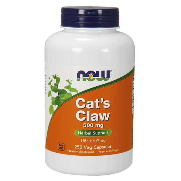  Now Foods Cat's Claw 500 Mg 250 Capsules 